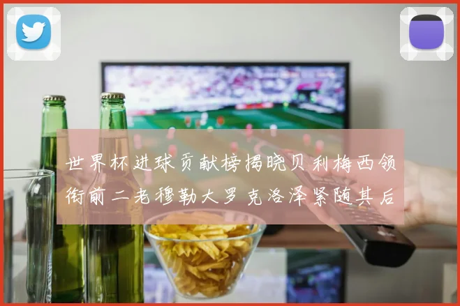 世界杯进球贡献榜揭晓贝利梅西领衔前二老穆勒大罗克洛泽紧随其后